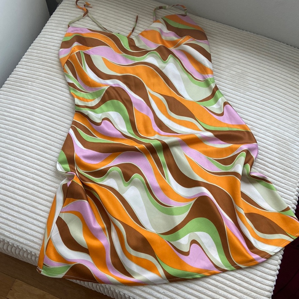 Windsor Satin mini dress